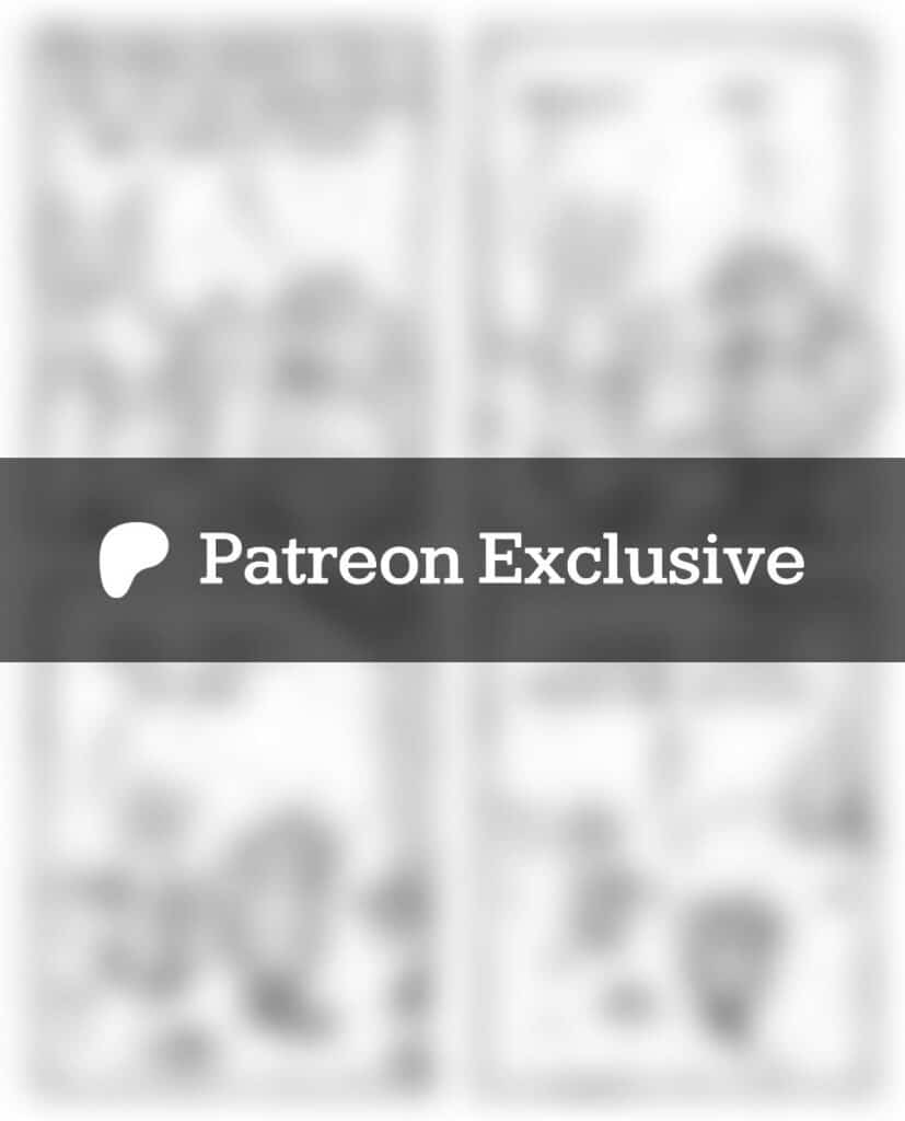 The comic "Snowflakes": a Patreon exclusive