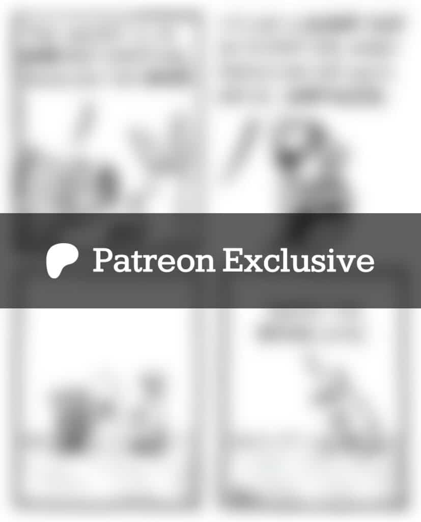 The comic "Near-mint": a Patreon exclusive