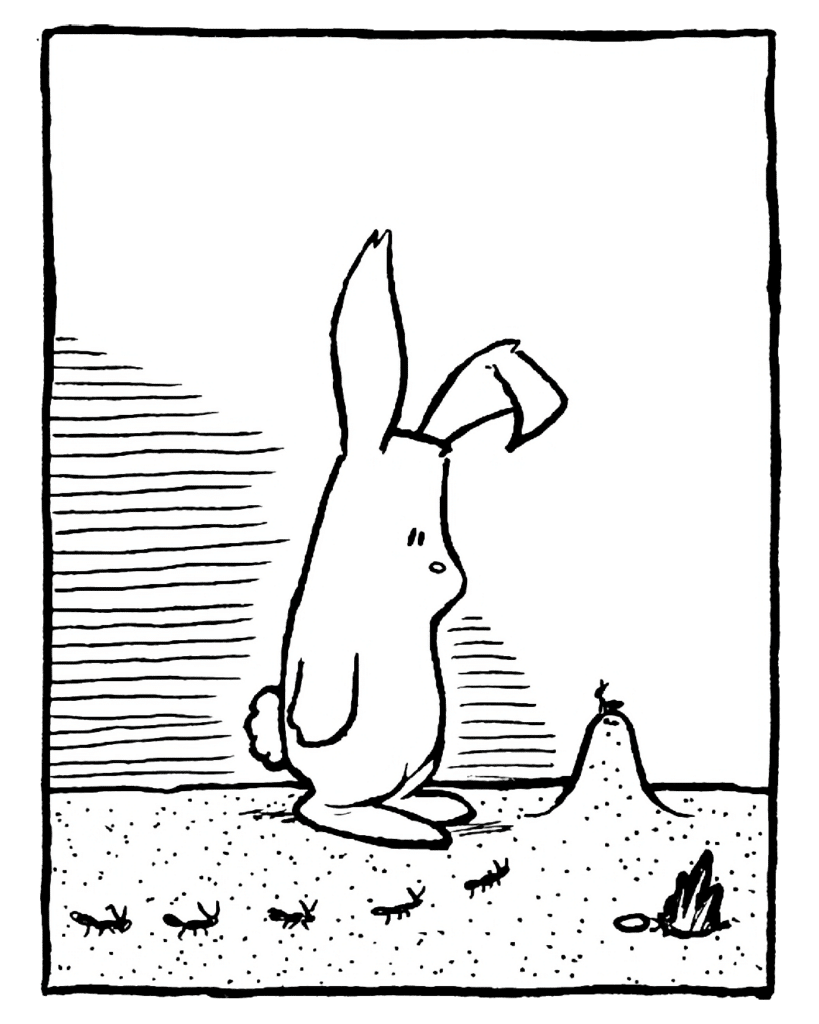 A pause