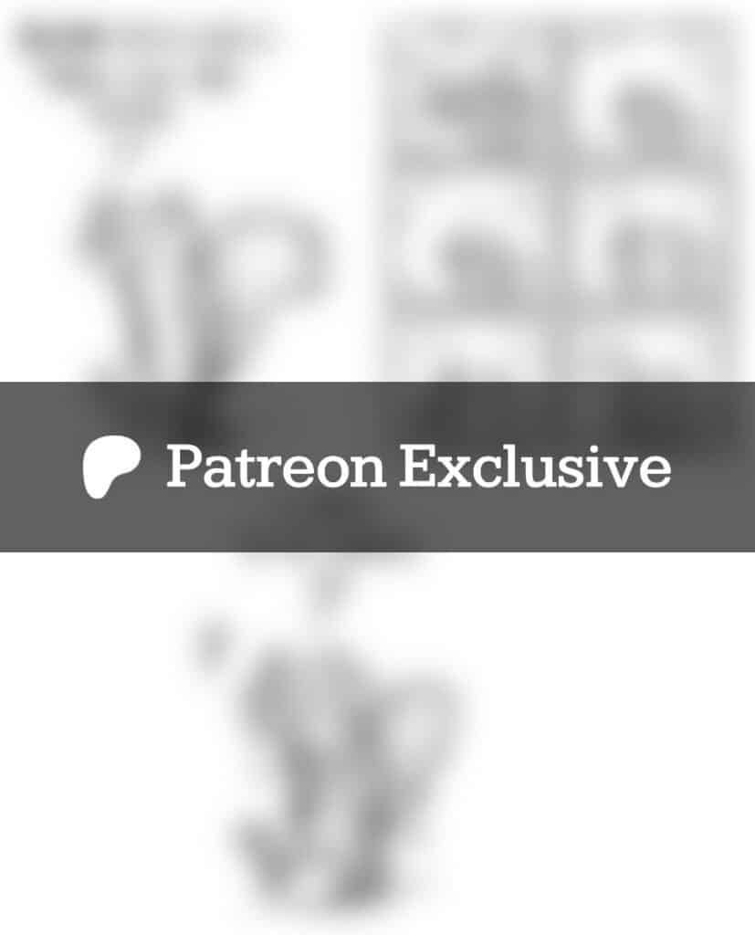 The comic "Three egg day": a Patreon exclusive