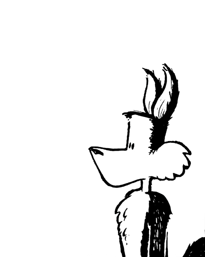 A pause.