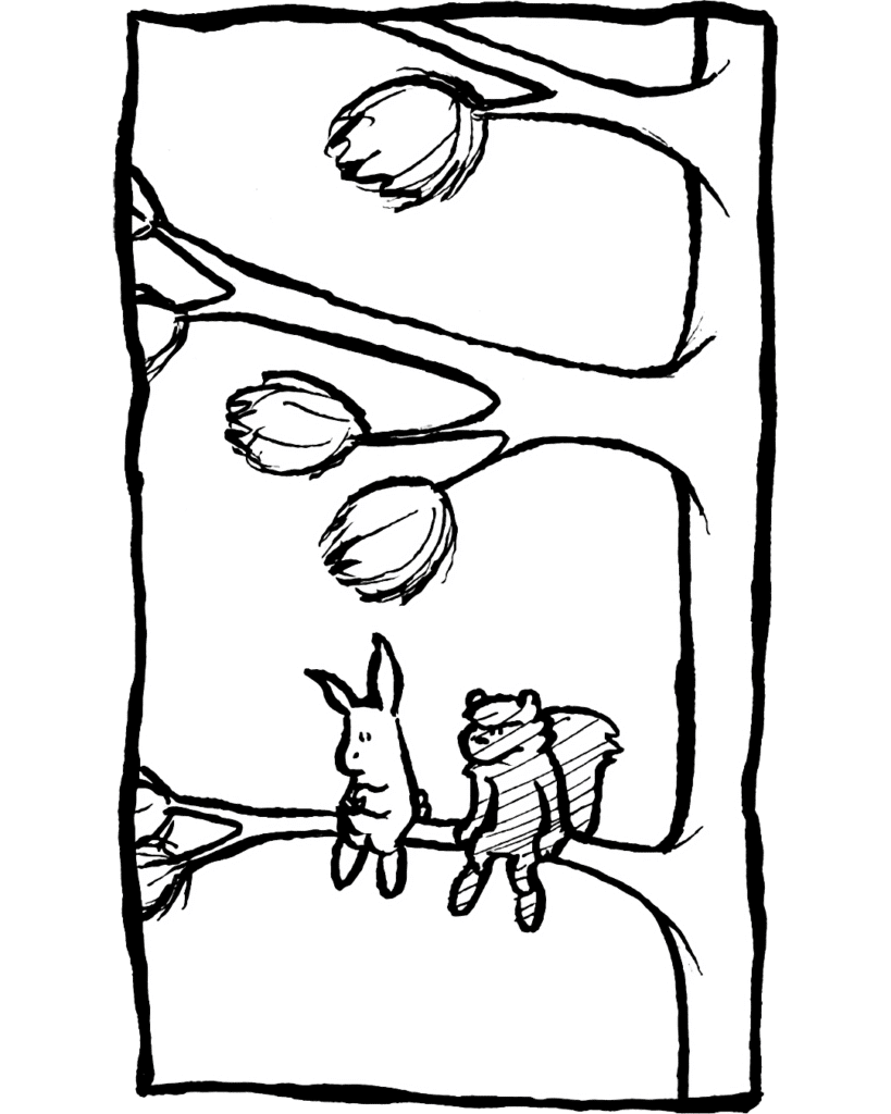 A pause