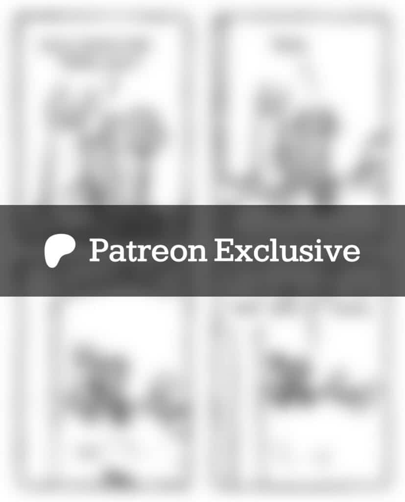 The comic "Sunny day": a Patreon exclusive