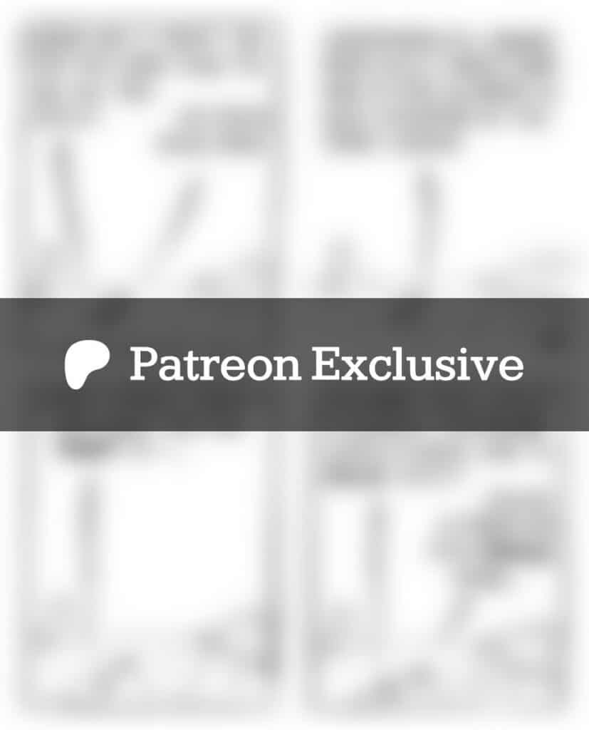 The comic "Aisle layout": a Patreon exclusive