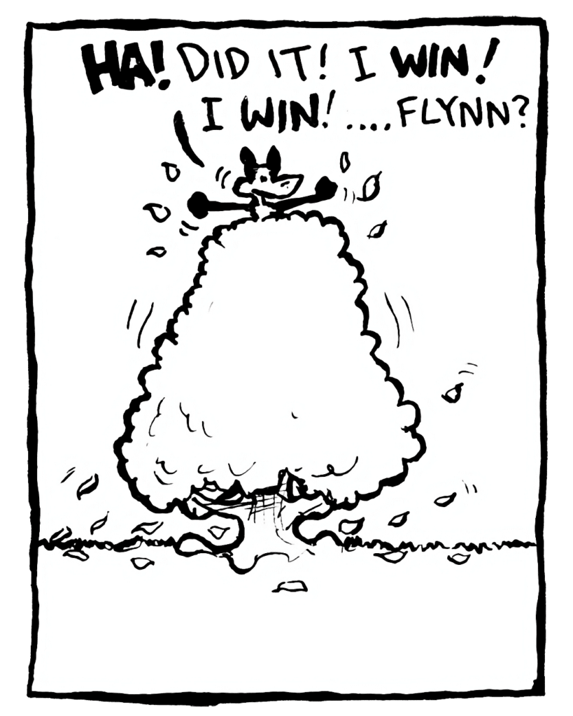 FOX: HA! Did it! I WIN! I WIN! ... Flynn?