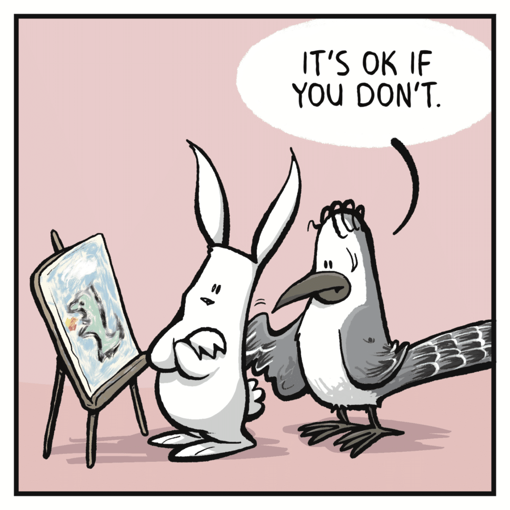 BIRD: It's OK if you don't.