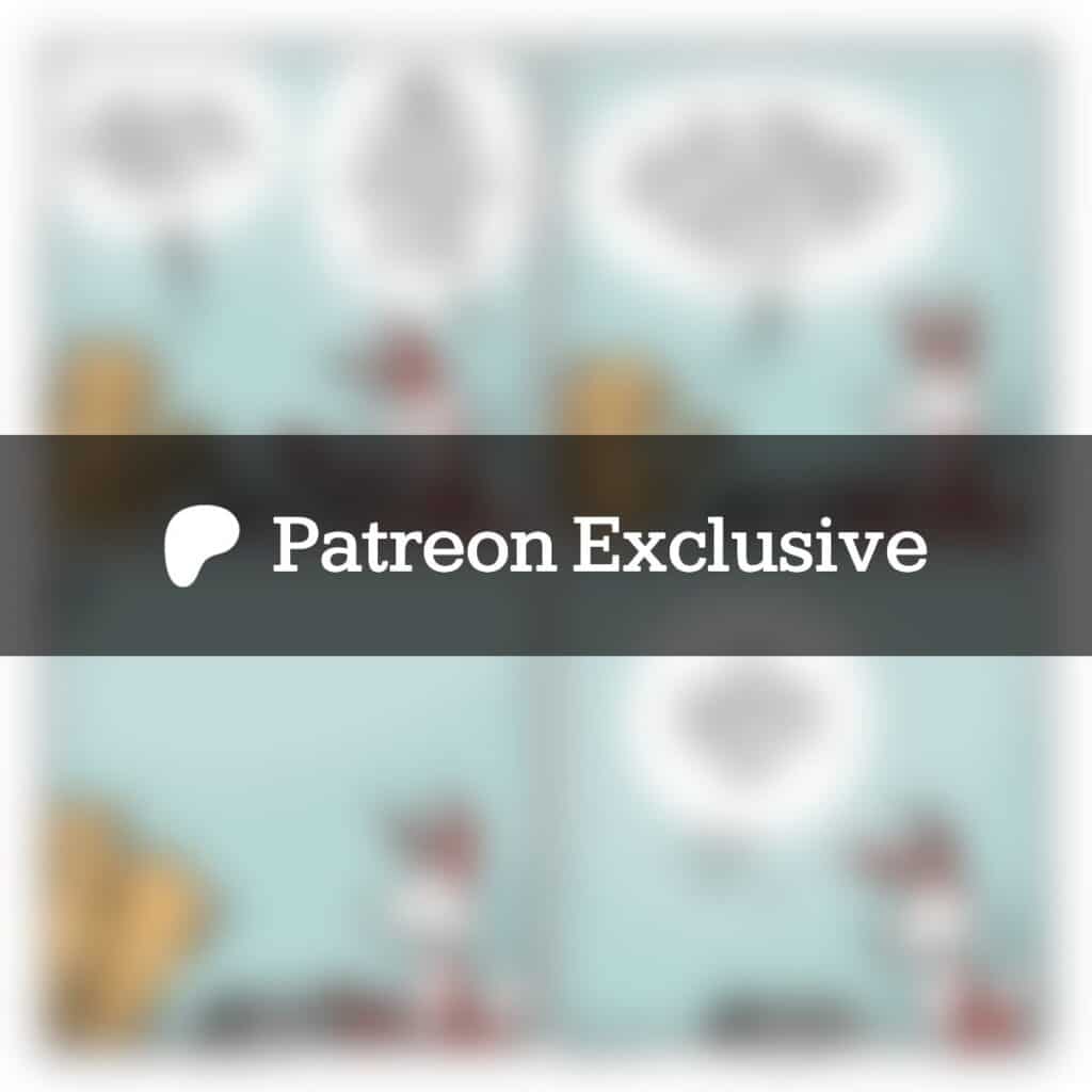 The comic "Against the Rules": a Patreon exclusive