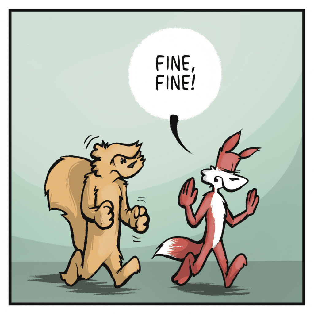 FOX: Fine, fine!