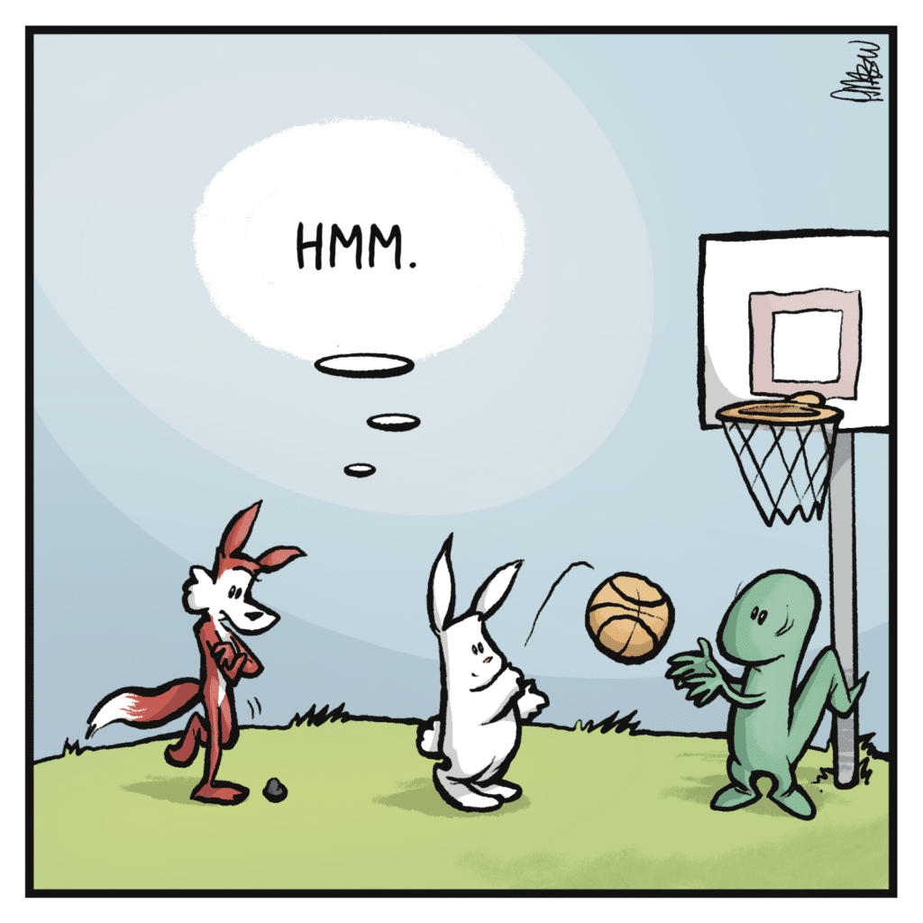 FOX (thinking): Hmm.