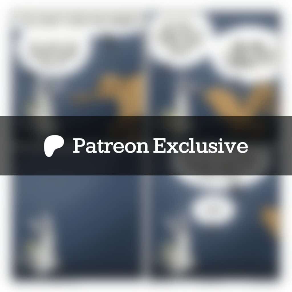 The comic "Dinner": a Patreon exclusive