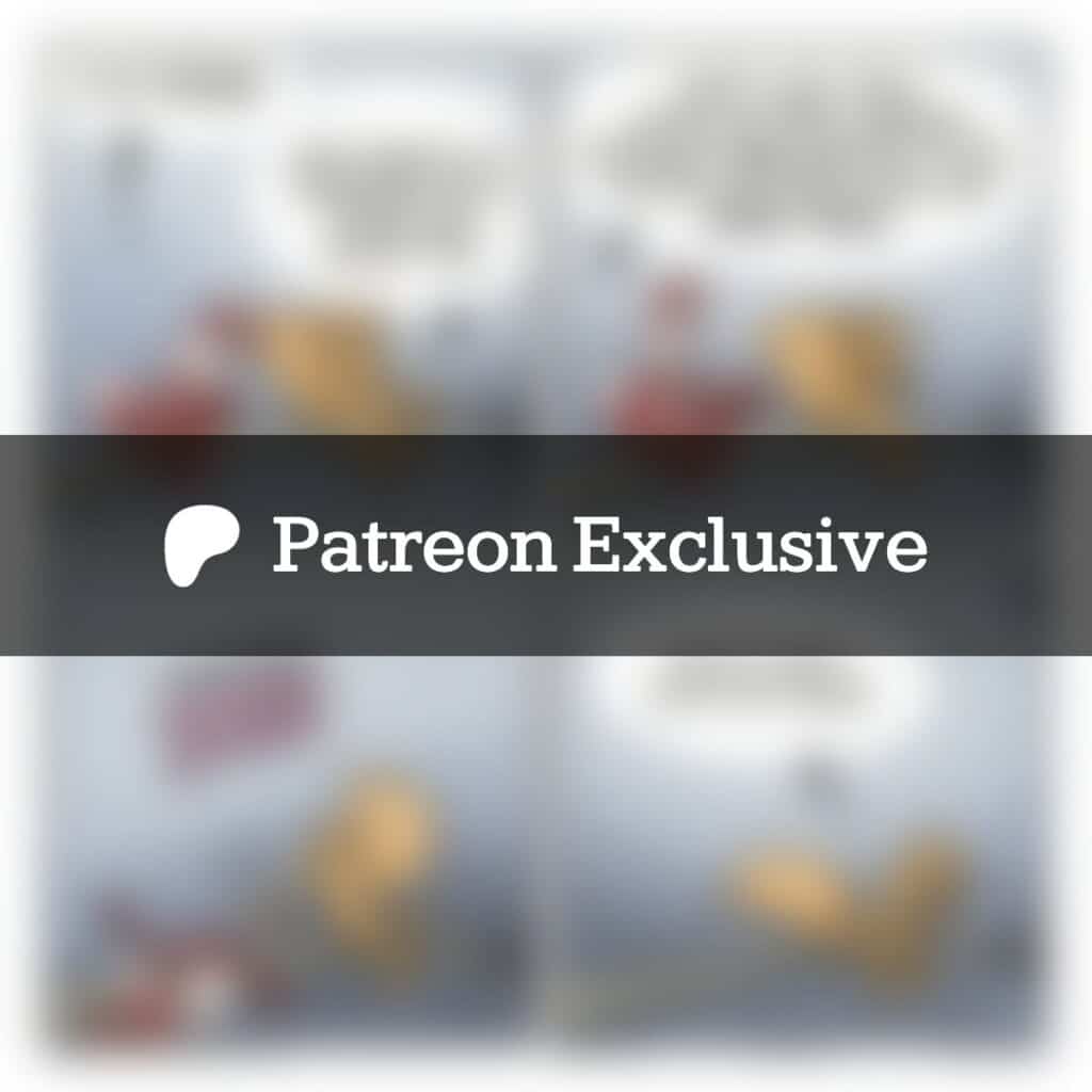 The comic "Calm Down": a Patreon exclusive