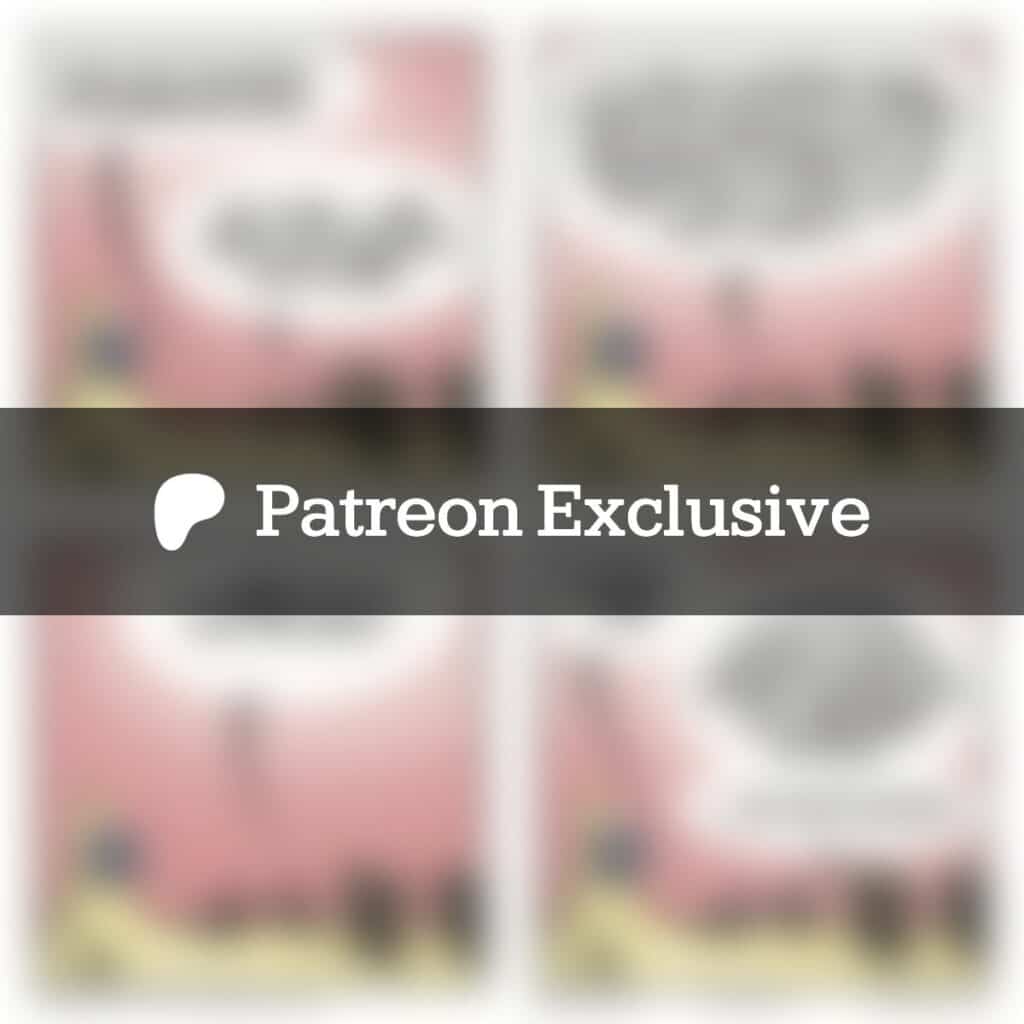 The comic "Book Recommendations": a Patreon exclusive