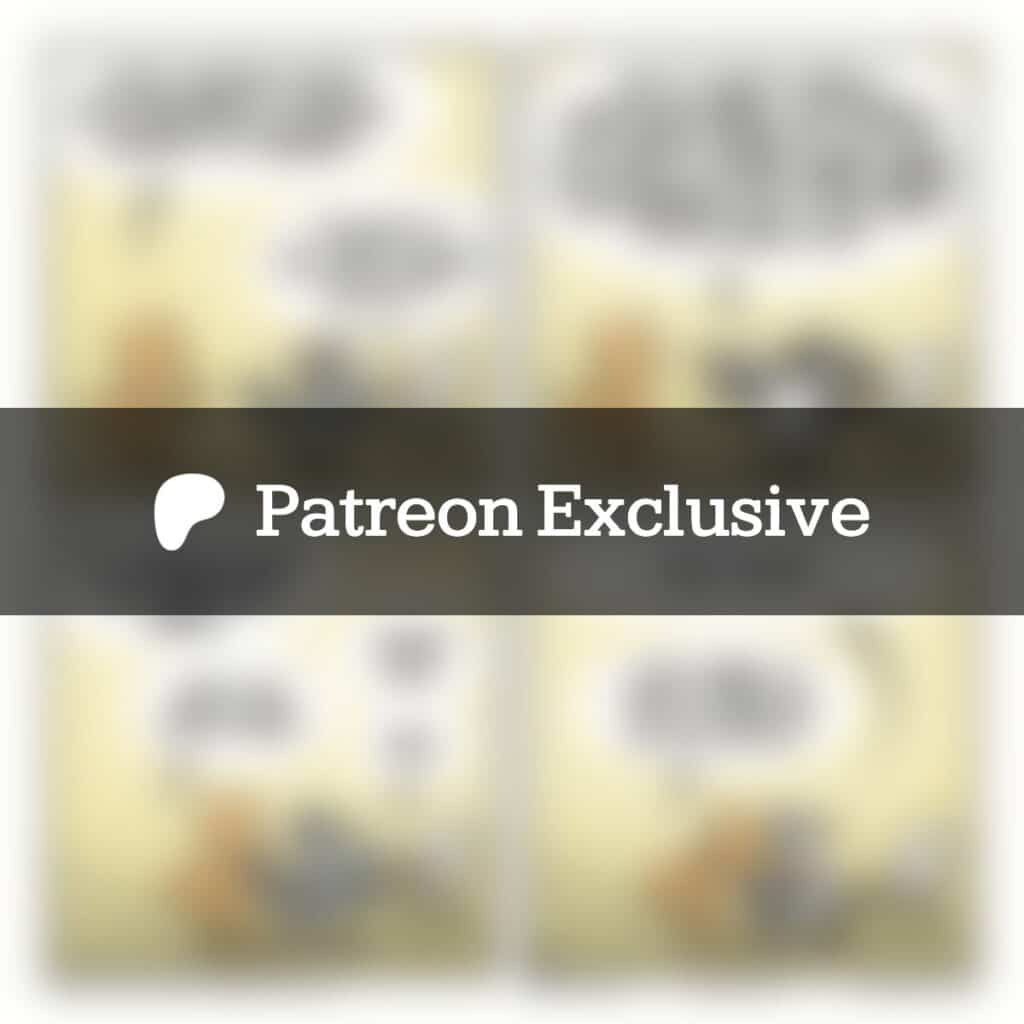 The comic "Talent Vs. Skill": a Patreon exclusive