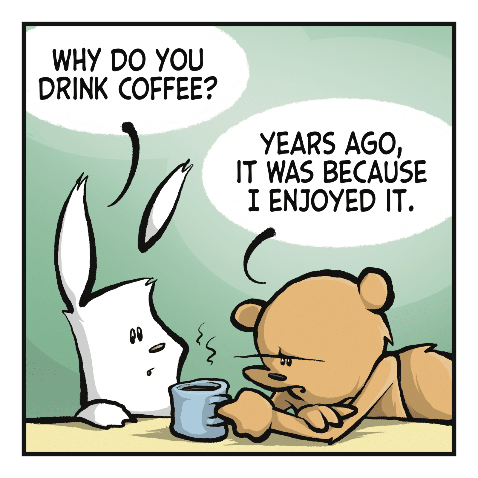 Getting Coffee Comic Comic: