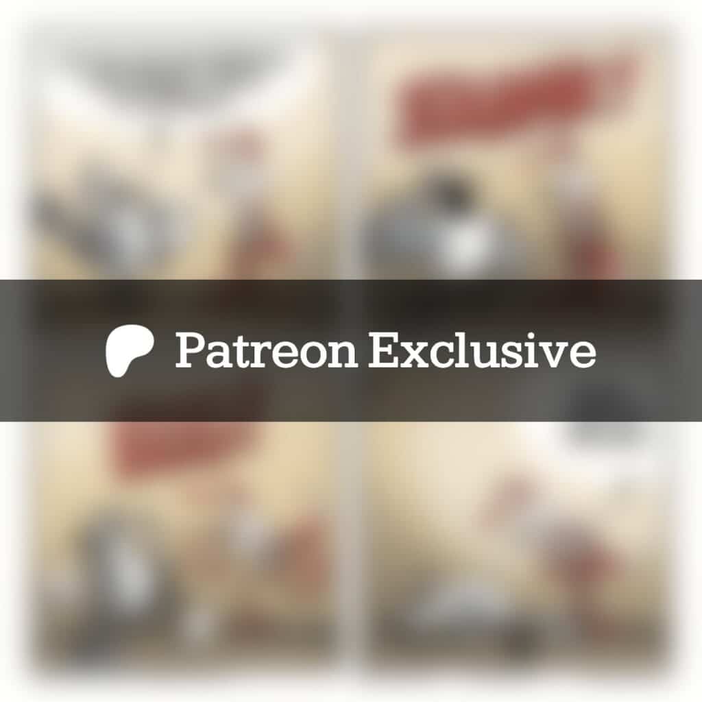 The comic "Feedback": a Patreon exclusive