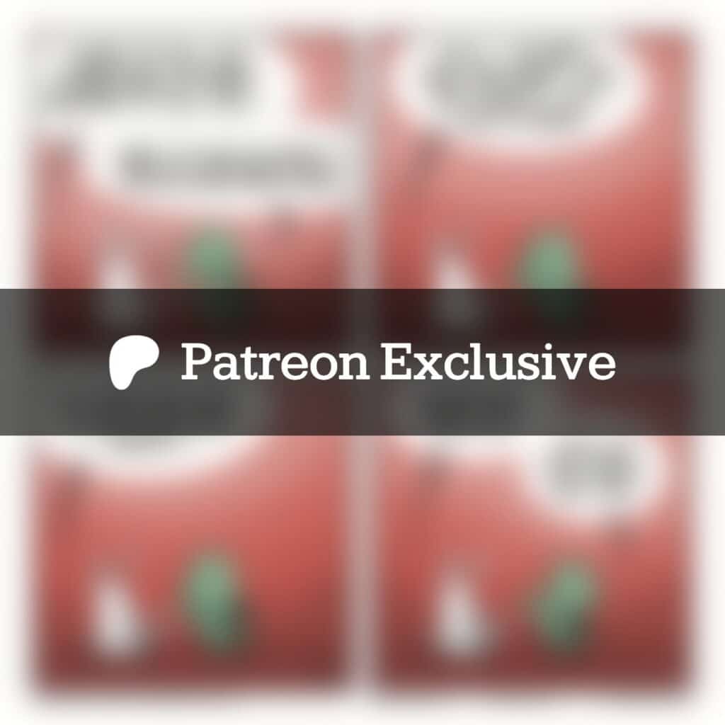 The comic "Let Me Go First": a Patreon exclusive
