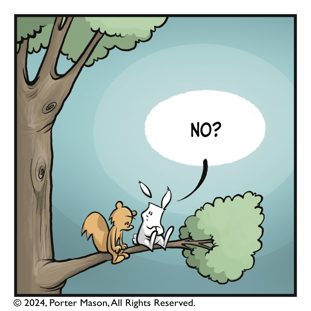 RABBIT: No?