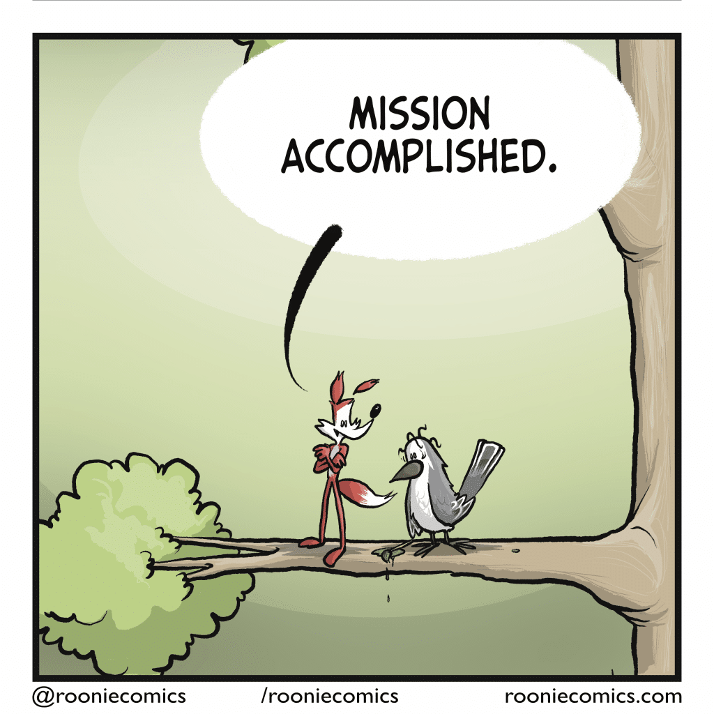 FOX: Mission accomplished.