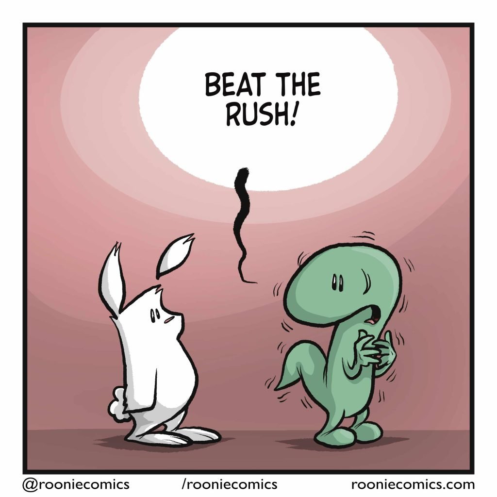 LIZARD: Beat the rush!