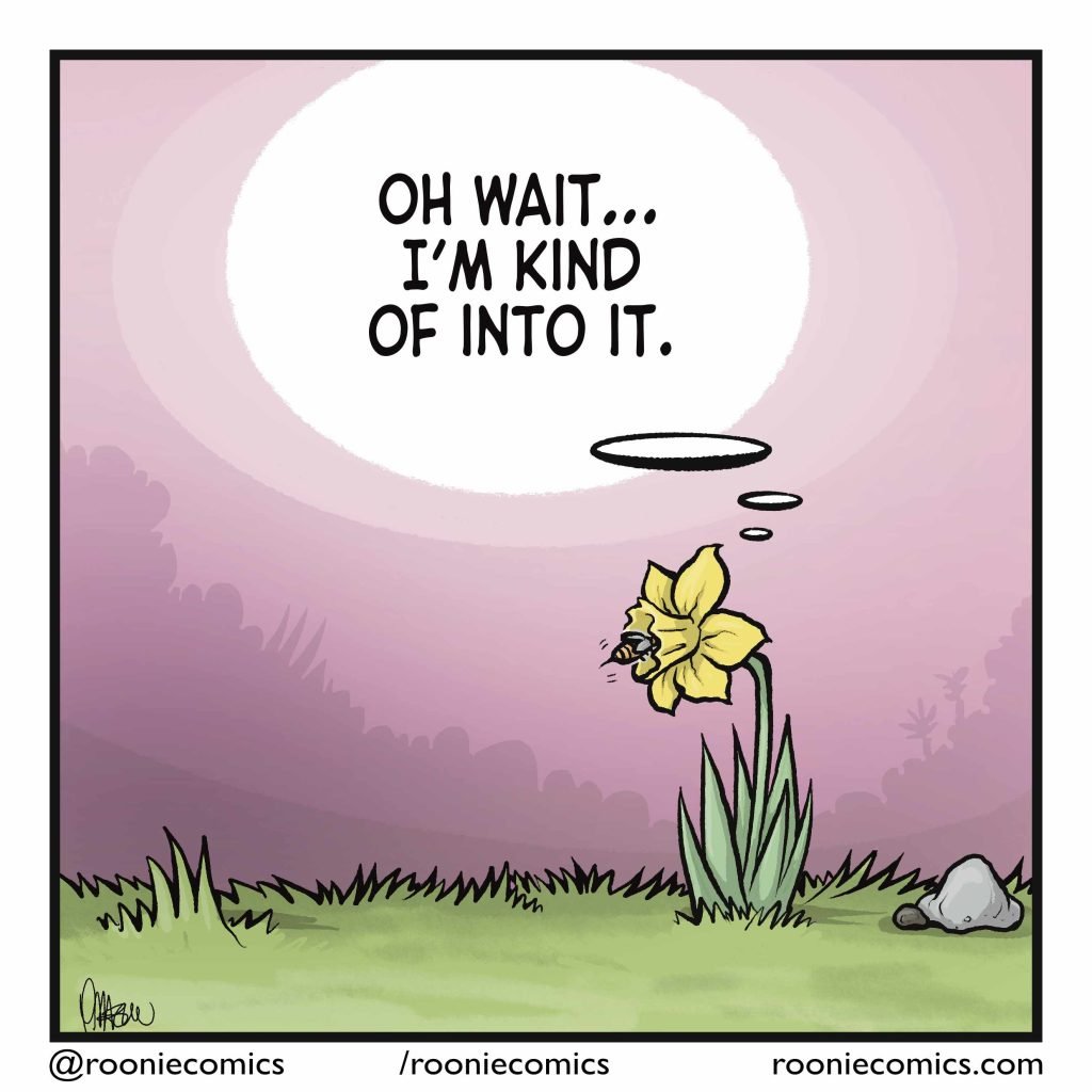 FLOWER: (thinking) Oh wait... I'm kind of into it.