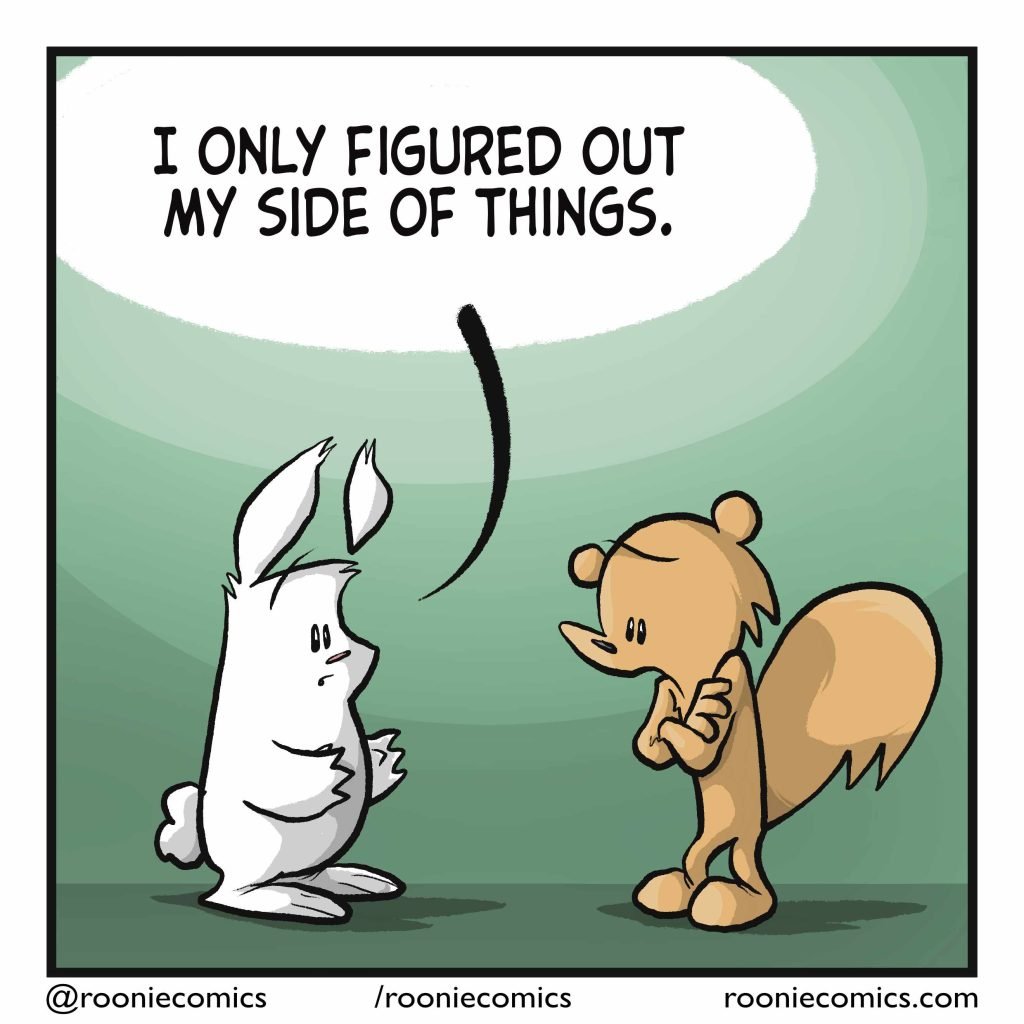 RABBIT: I only figured out my side of things.