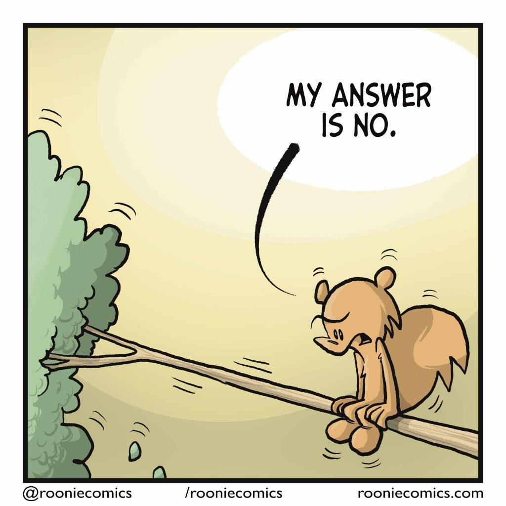 SQUIRREL: My answer is no.