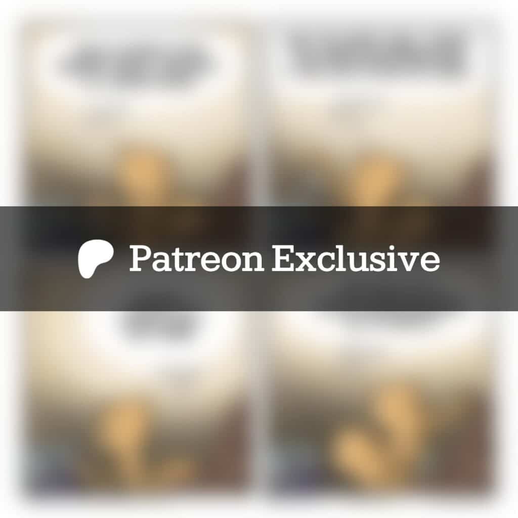 The comic "Harder Than I Thought": a Patreon exclusive